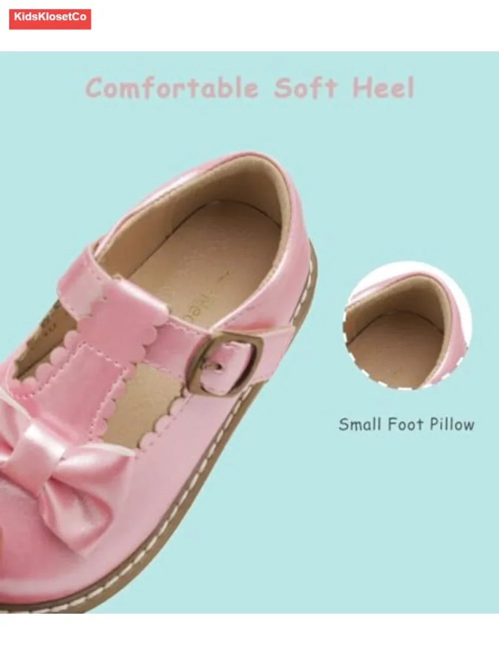 Toddler Girl Mary Jane Dress Shoes Hook & Loop Flats